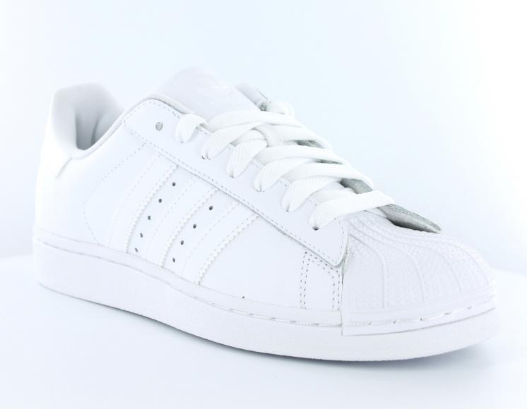 super star adidas blanche