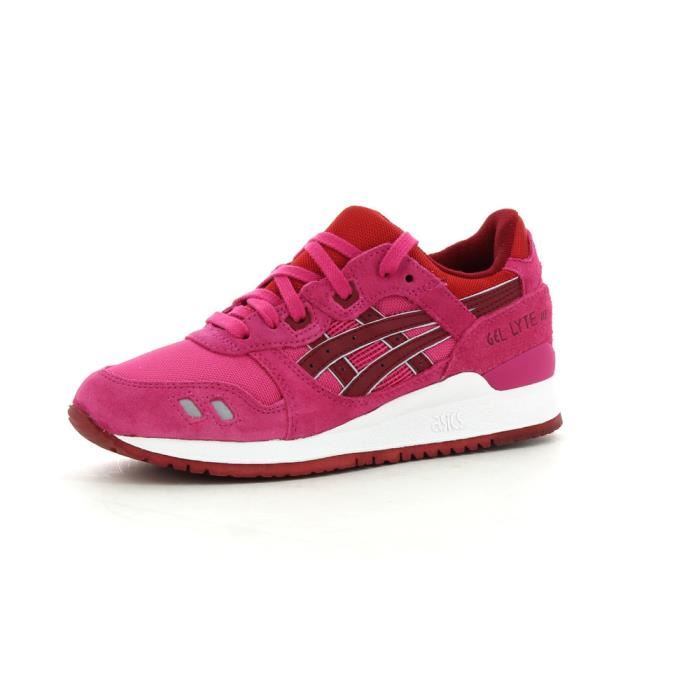 asics homme rose