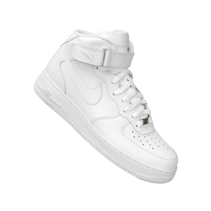 basket blanche femme montante