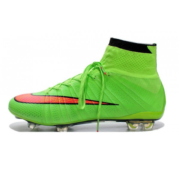 chaussure de foot nike verte
