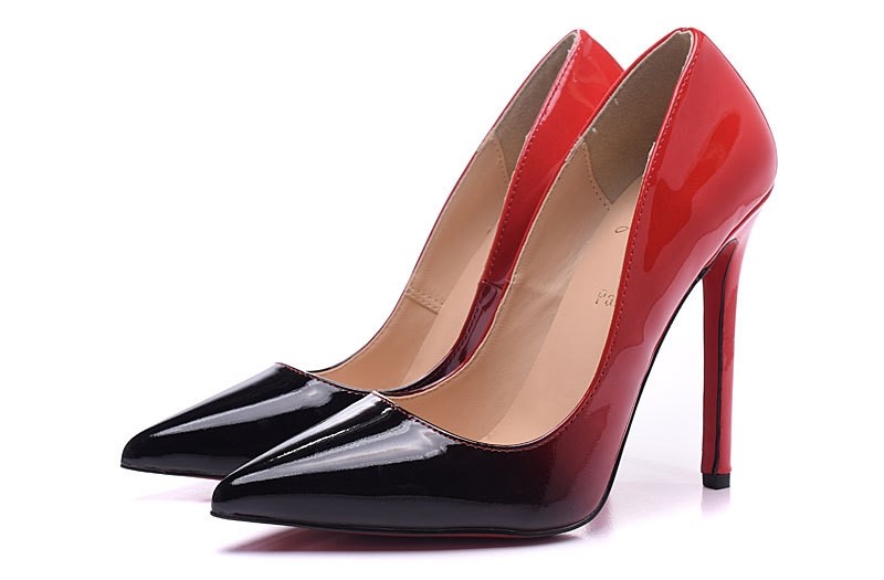 louboutin degrade rouge et noir